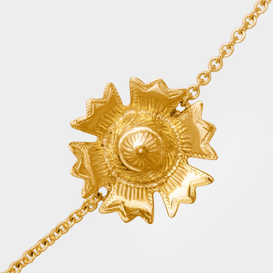 قلادة المكحلة ذهب عيار 21