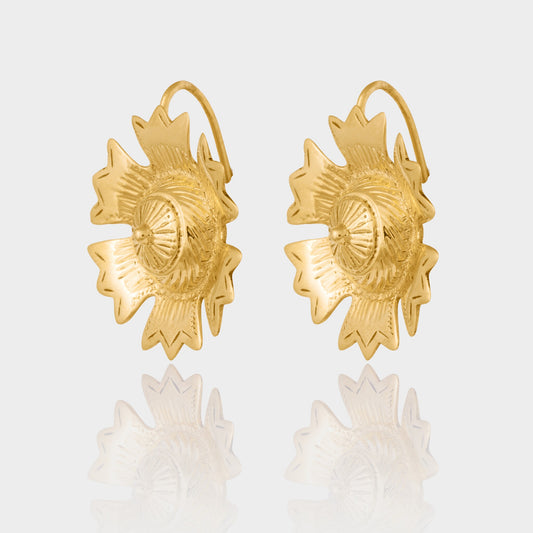 حلق المكحلة ذهب عيار 21