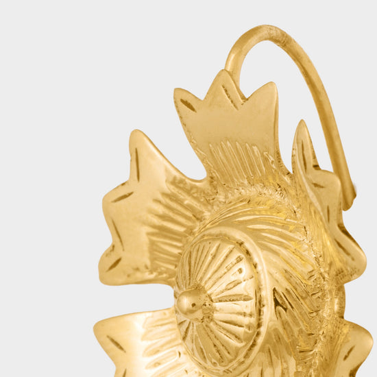 حلق المكحلة ذهب عيار 21