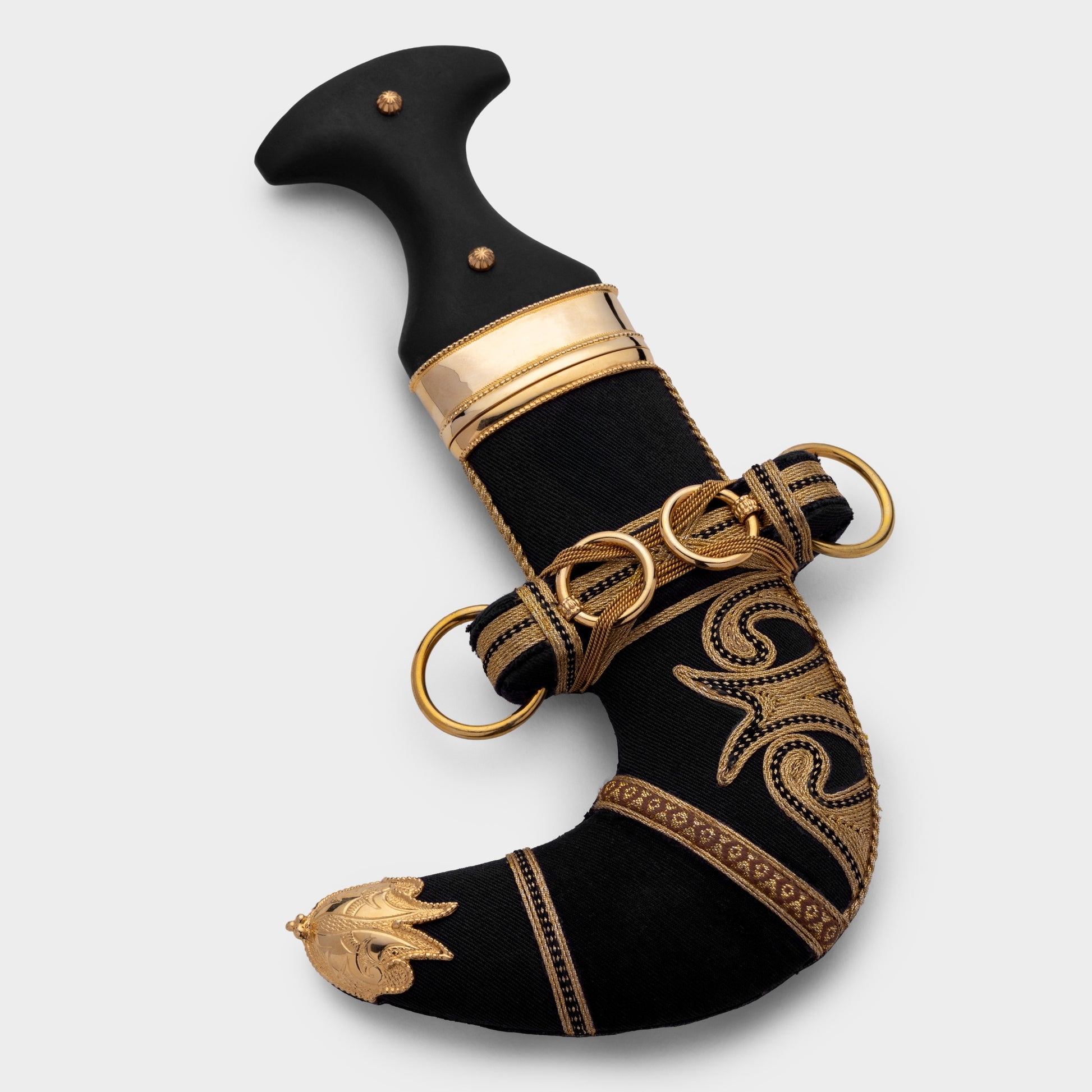 خنجر حنيش بمقبض أسود إصدار رقم 5