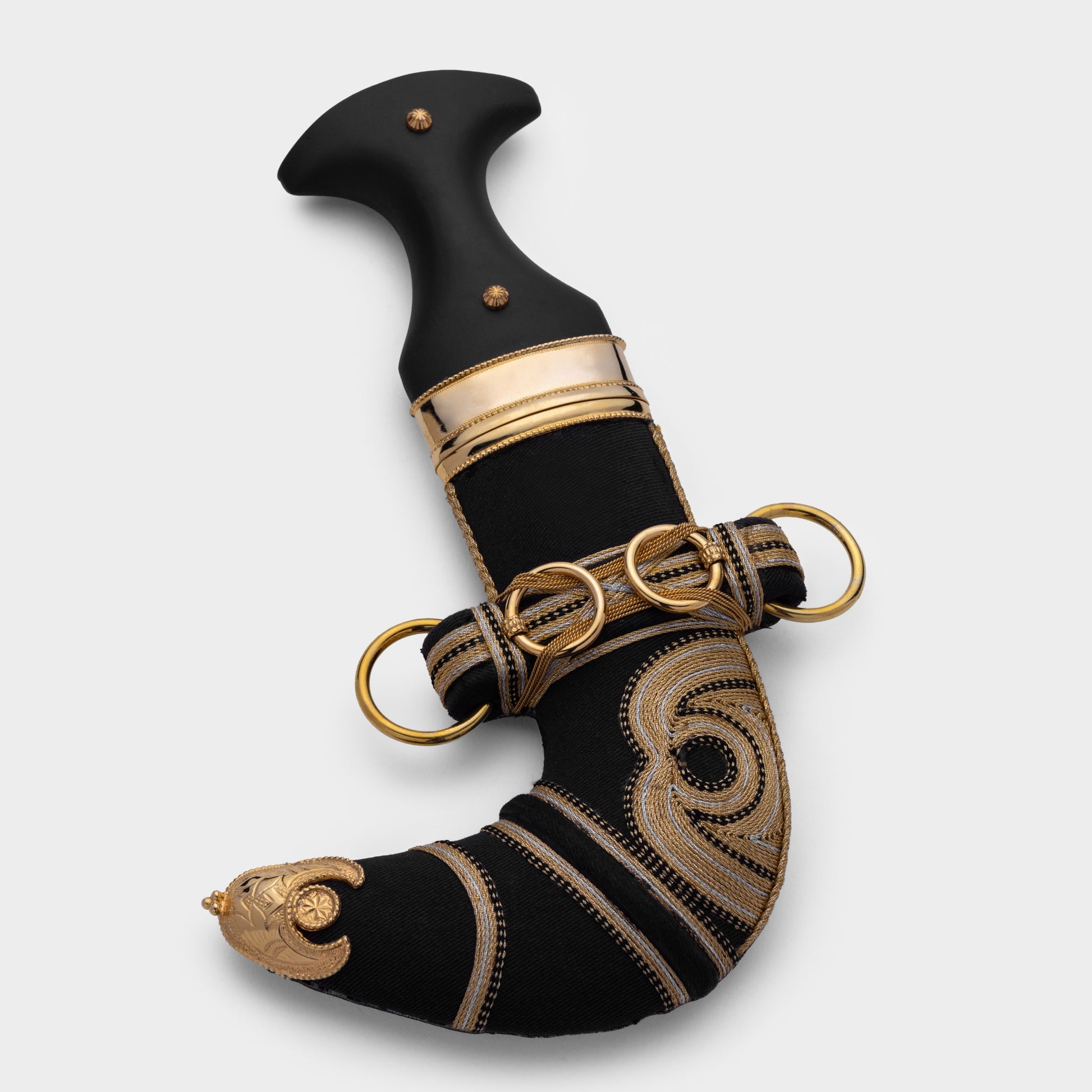 خنجر حنيش بمقبض أسود إصدار رقم 7