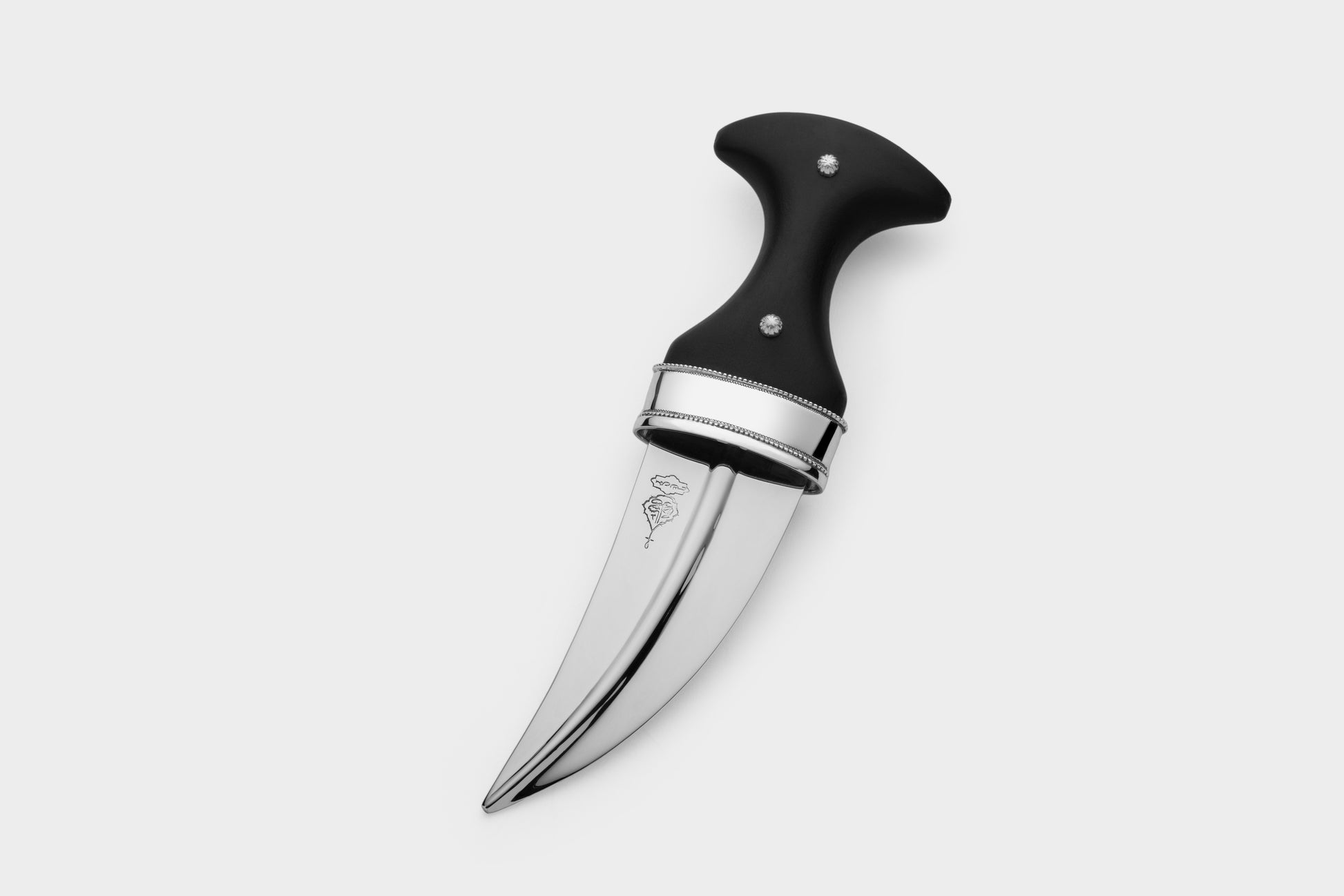 خنجر حنيش بمقبض أسود إصدار رقم 1