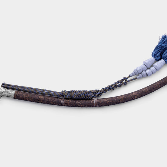 سيف حنيش بتصميم كامل جلد بني