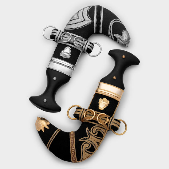 خنجر حنيش بمقبض أسود إصدار رقم 1