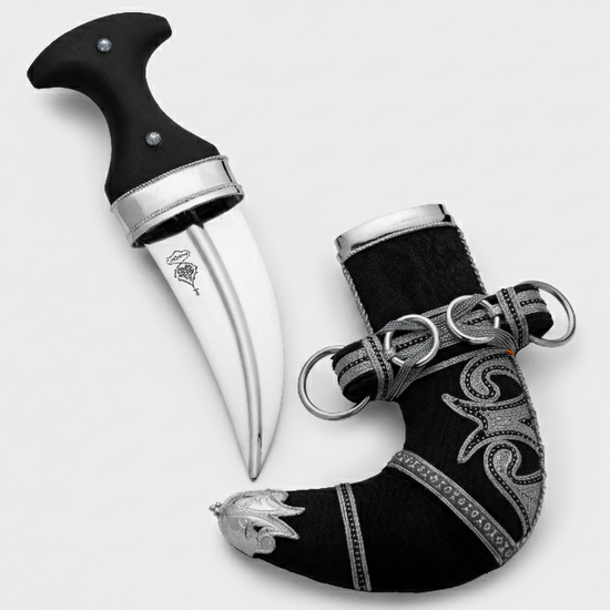 خنجر حنيش بمقبض أسود إصدار رقم 5